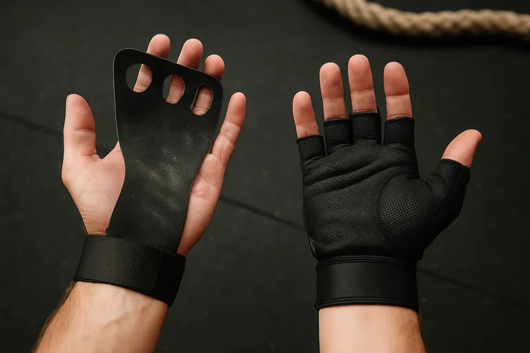 Fitness grips of fitnesshandschoenen: wat is beter voor jouw training?